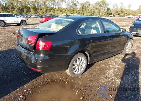 2011 Volkswagen Jetta 2.5L Se from USA, damaged, VIN 3VWDZ7AJ8BM325791